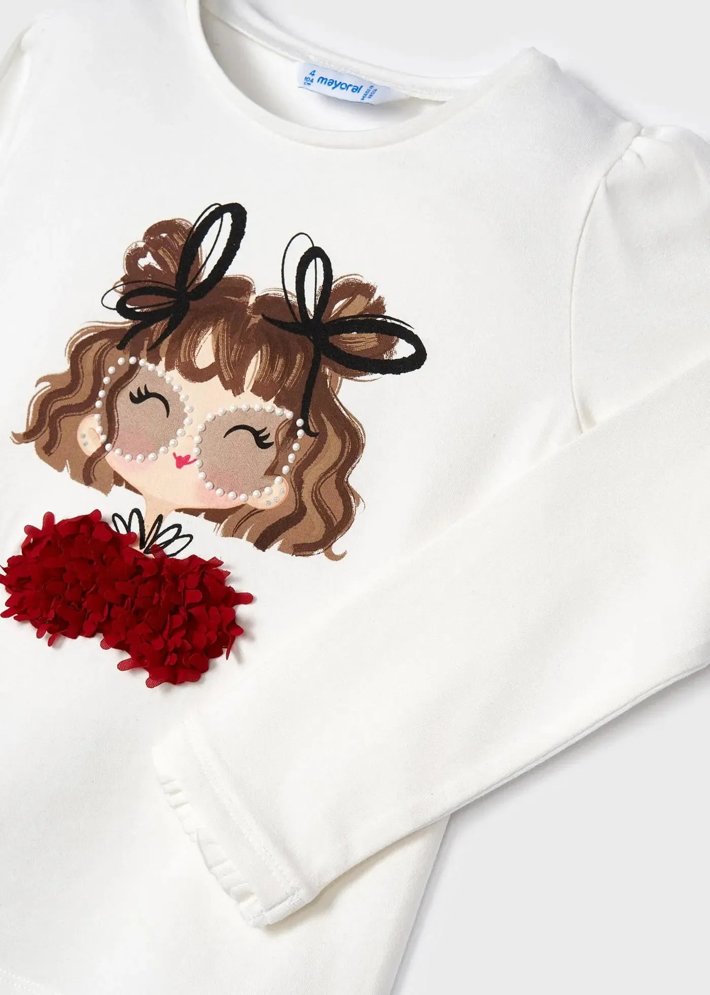 Graphic Long Sleeved T-shirt Girl | Mayoral