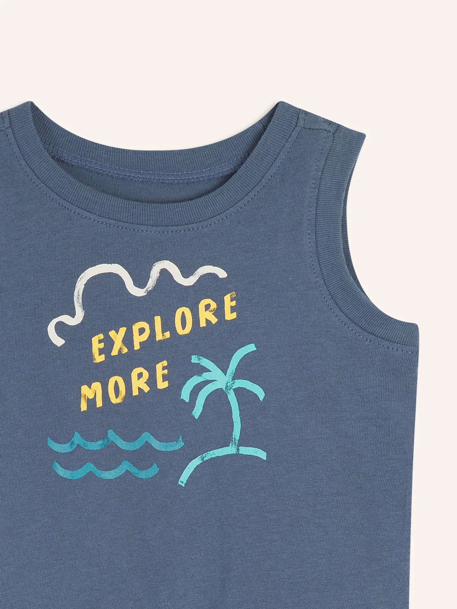 Graphic Tank Top for Toddler Boys