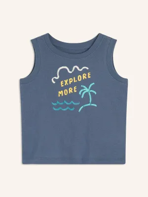 Graphic Tank Top for Toddler Boys