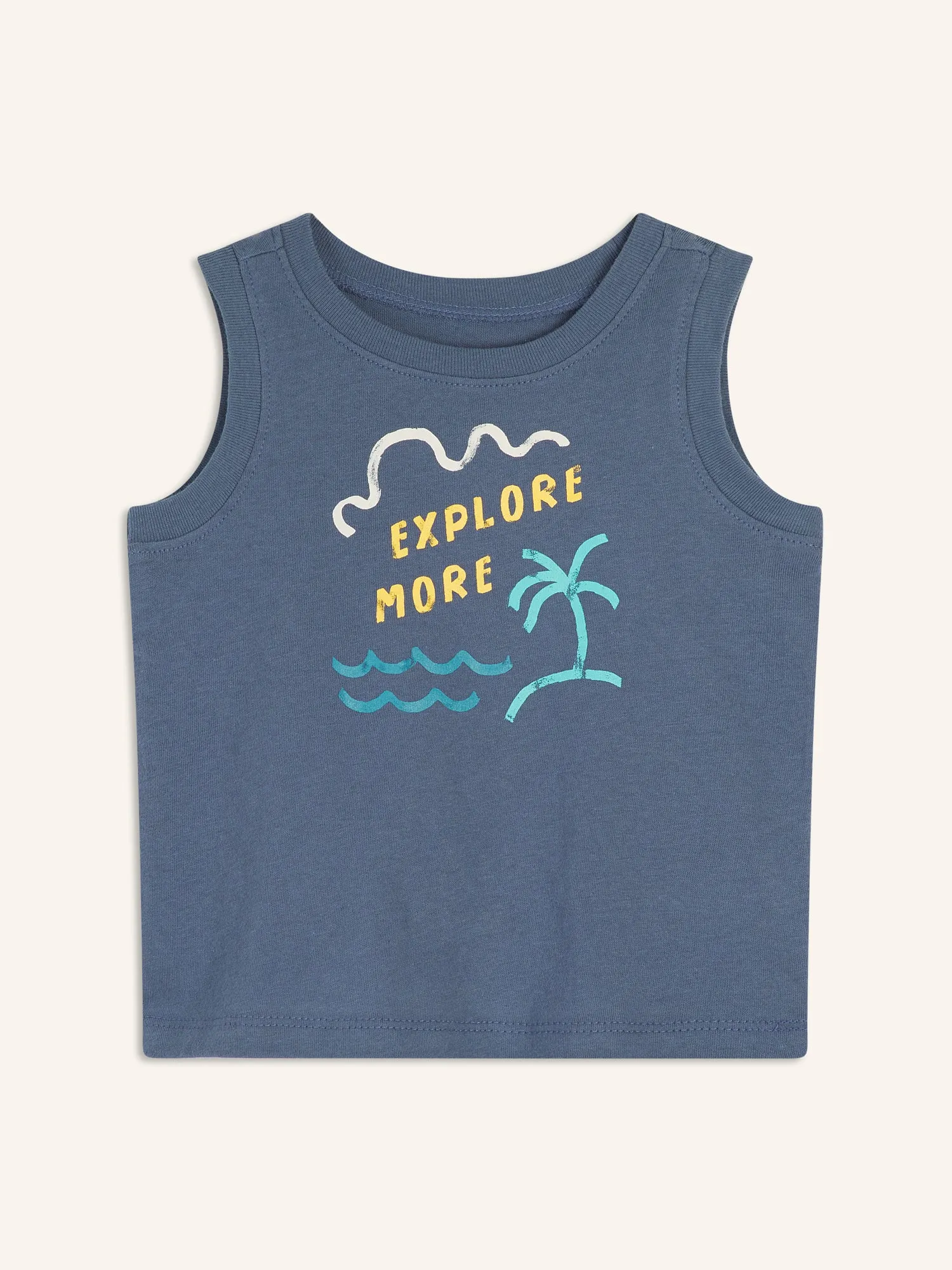 Graphic Tank Top for Toddler Boys