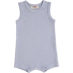 Gray Sleeveless Modal Shortie