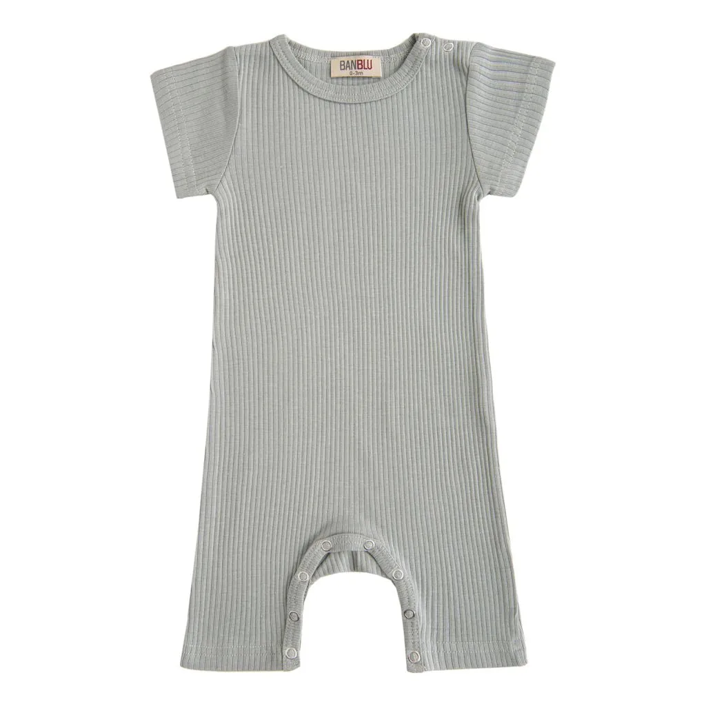 Green Sage Modal Romper