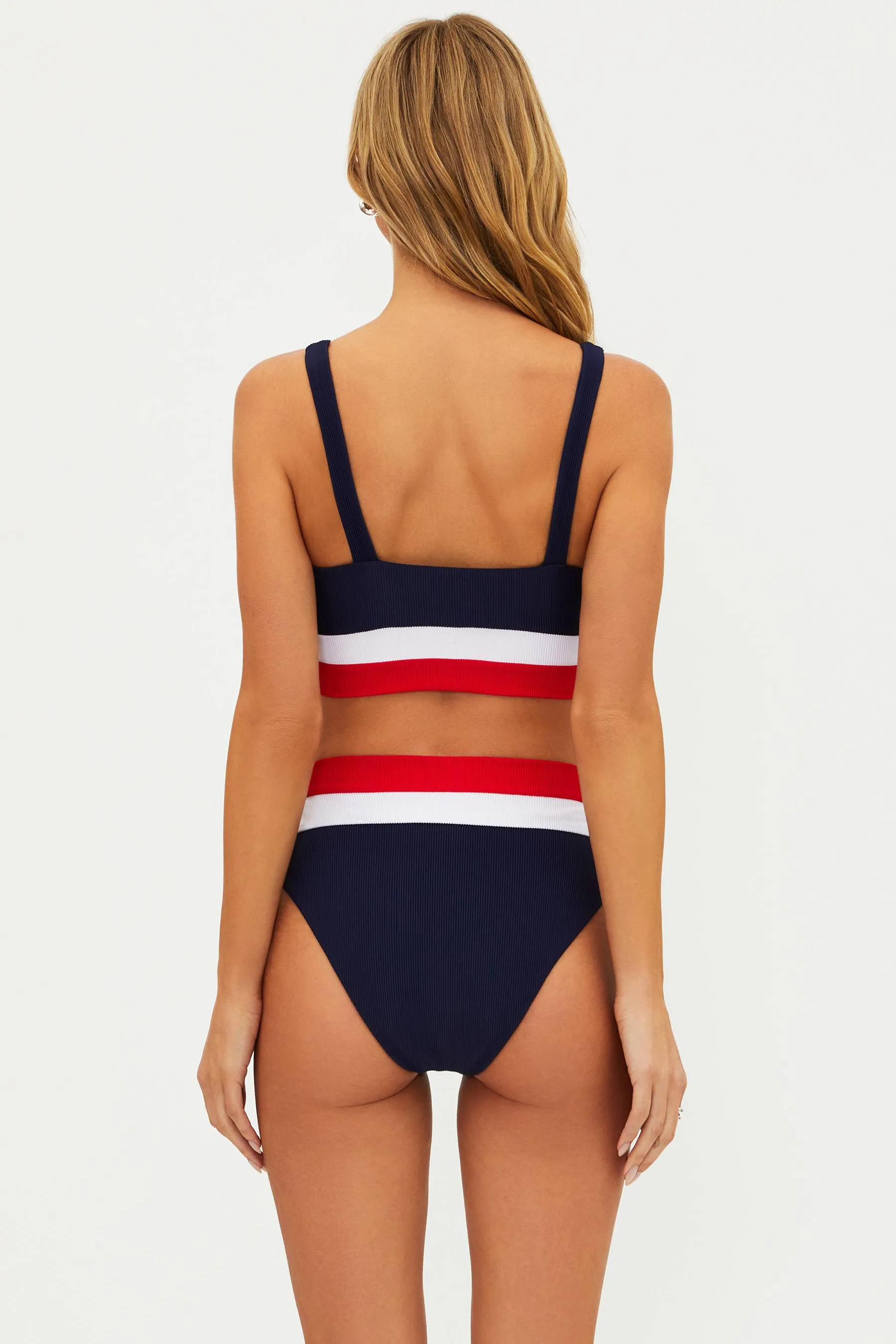 Heidi Bottom Americana Colorblock Beach Riot
