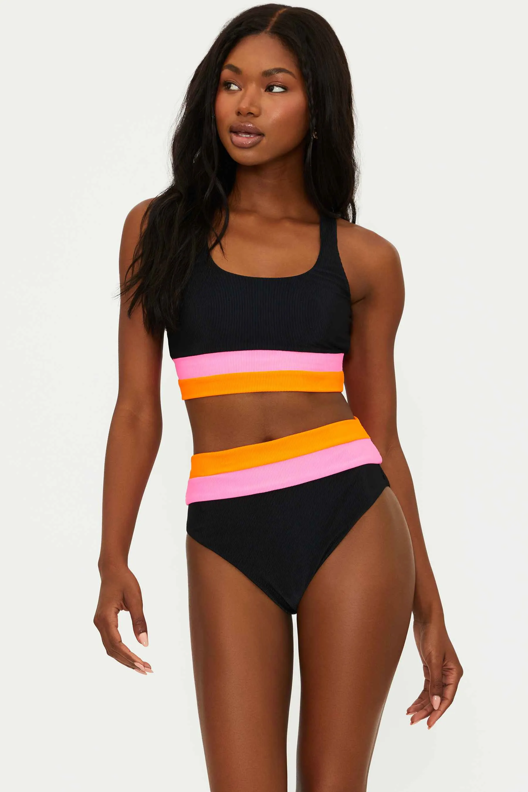 Heidi Bottom Sangria Sunset Colorblock Beach Riot
