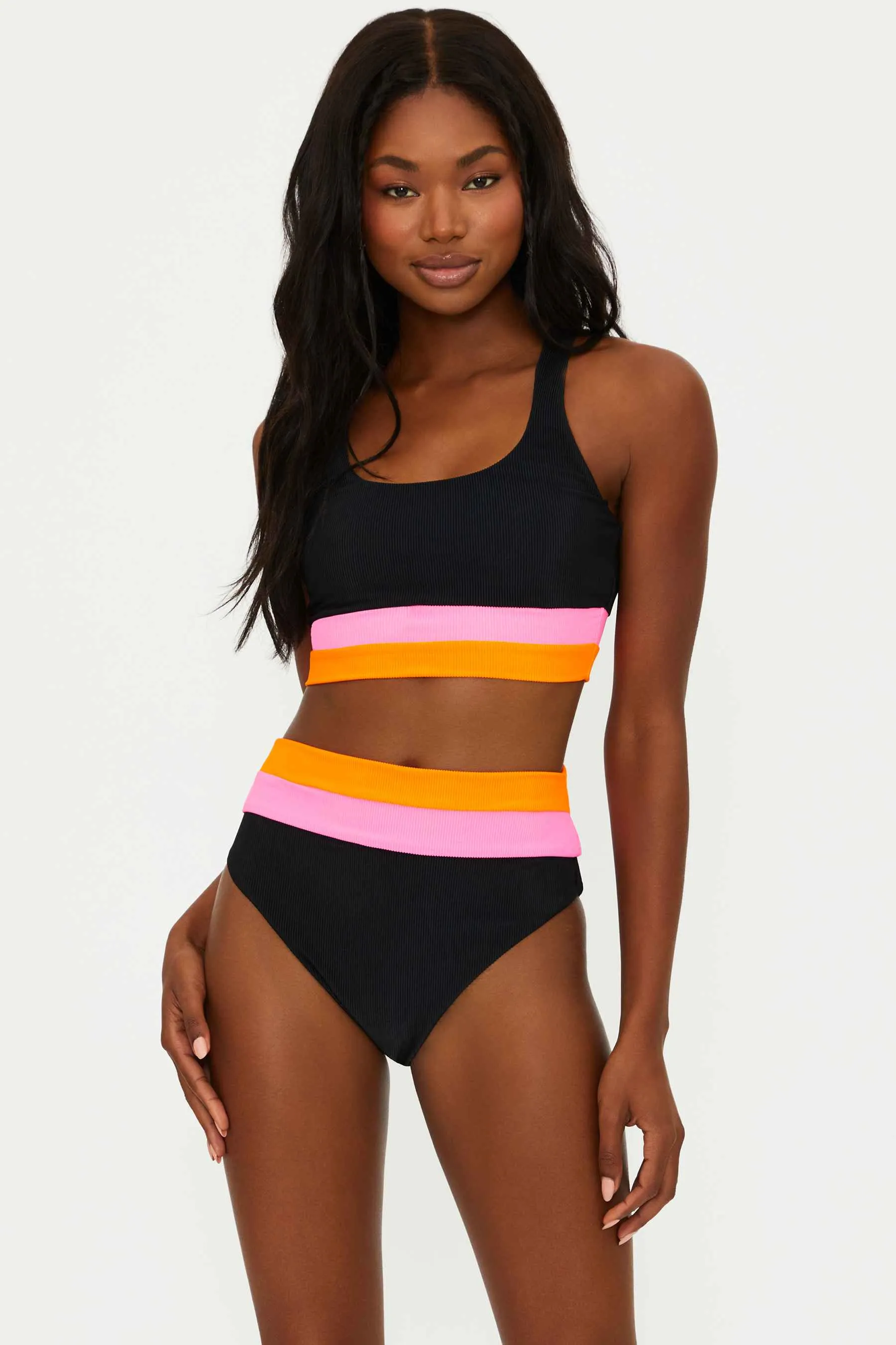 Heidi Bottom Sangria Sunset Colorblock Beach Riot