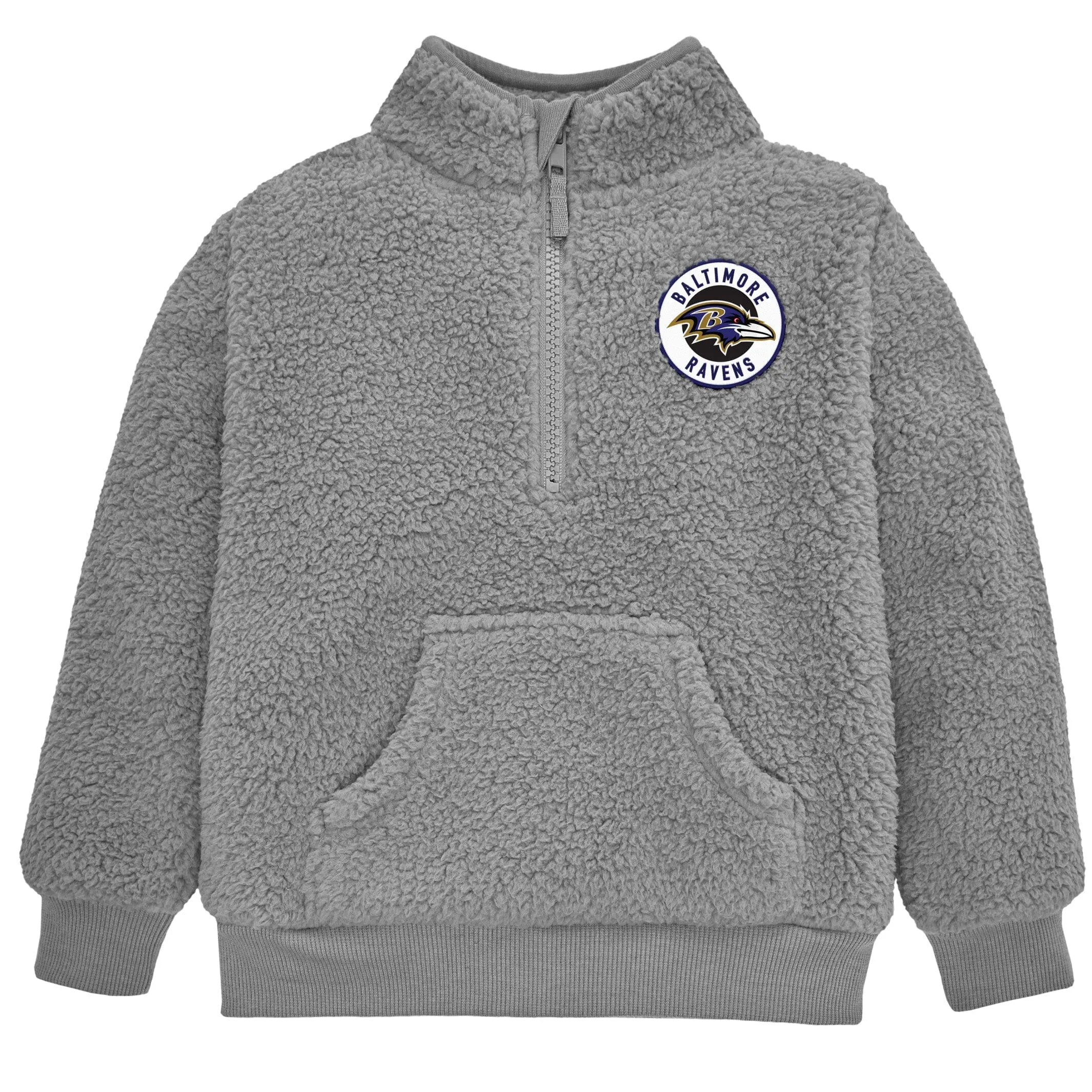 Infant & Toddler Baltimore Ravens 1/4 Zip Sherpa Top Gerber Childrenswea