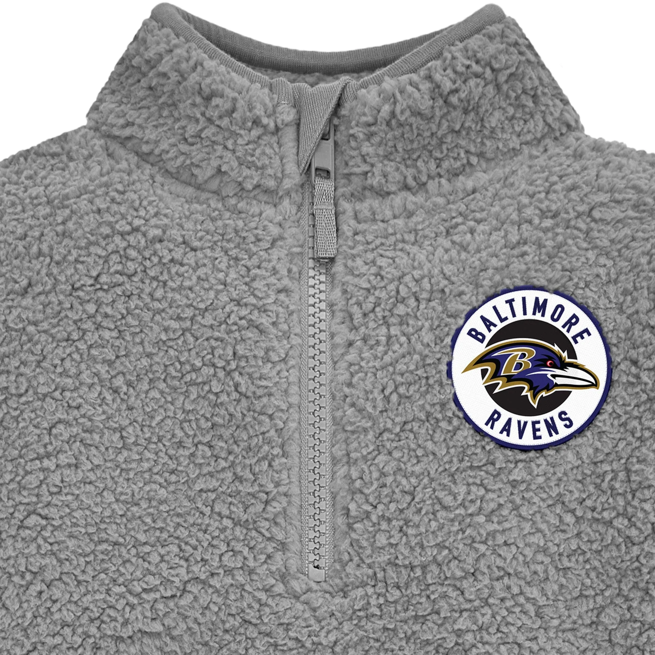 Infant & Toddler Baltimore Ravens 1/4 Zip Sherpa Top Gerber Childrenswea