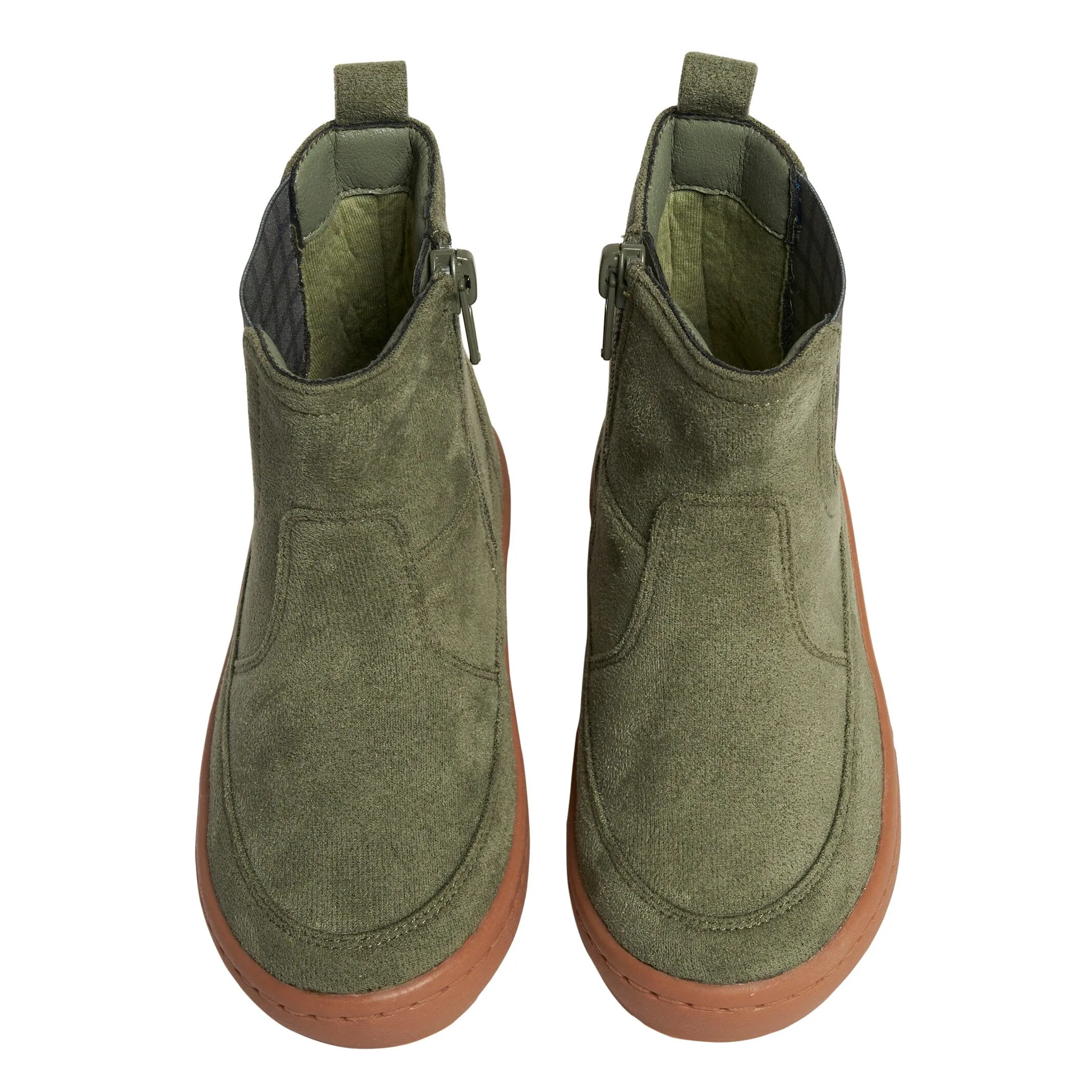 Infant & Toddler Boys Dark Green Chelsea Boot Gerber Childrenswea