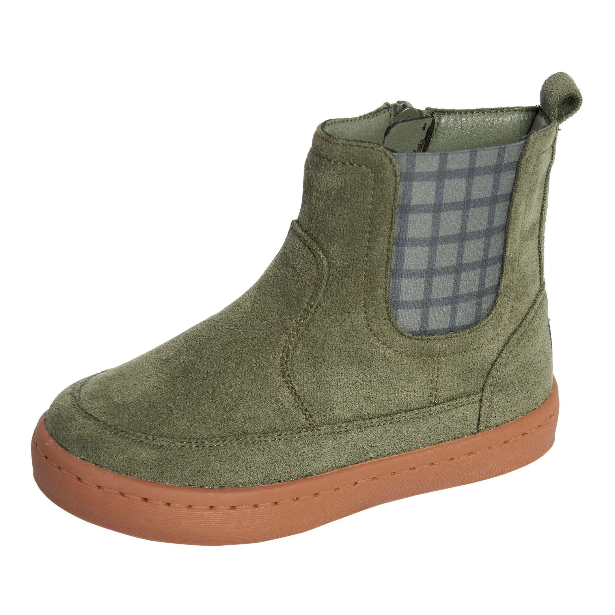 Infant & Toddler Boys Dark Green Chelsea Boot Gerber Childrenswea