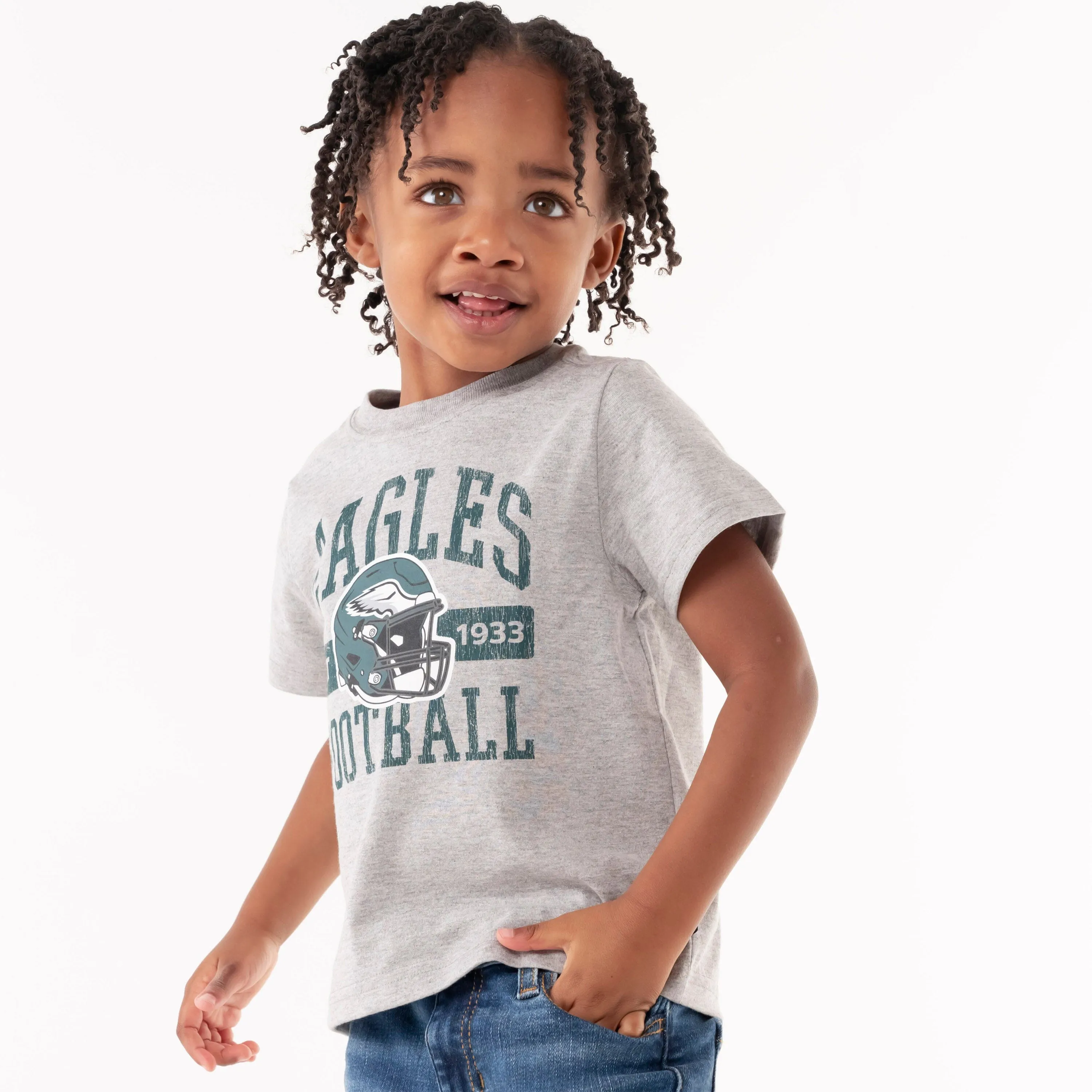 Infant & Toddler Boys Eagles Short Sleeve Tee Shirt Gerber Childrenswea