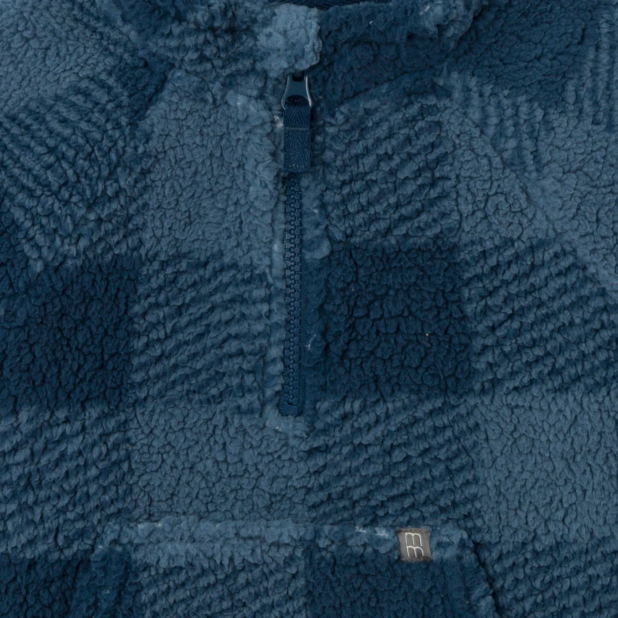 Infant & Toddler Boys Navy Plaid Half-Zip Pullover Gerber Childrenswea