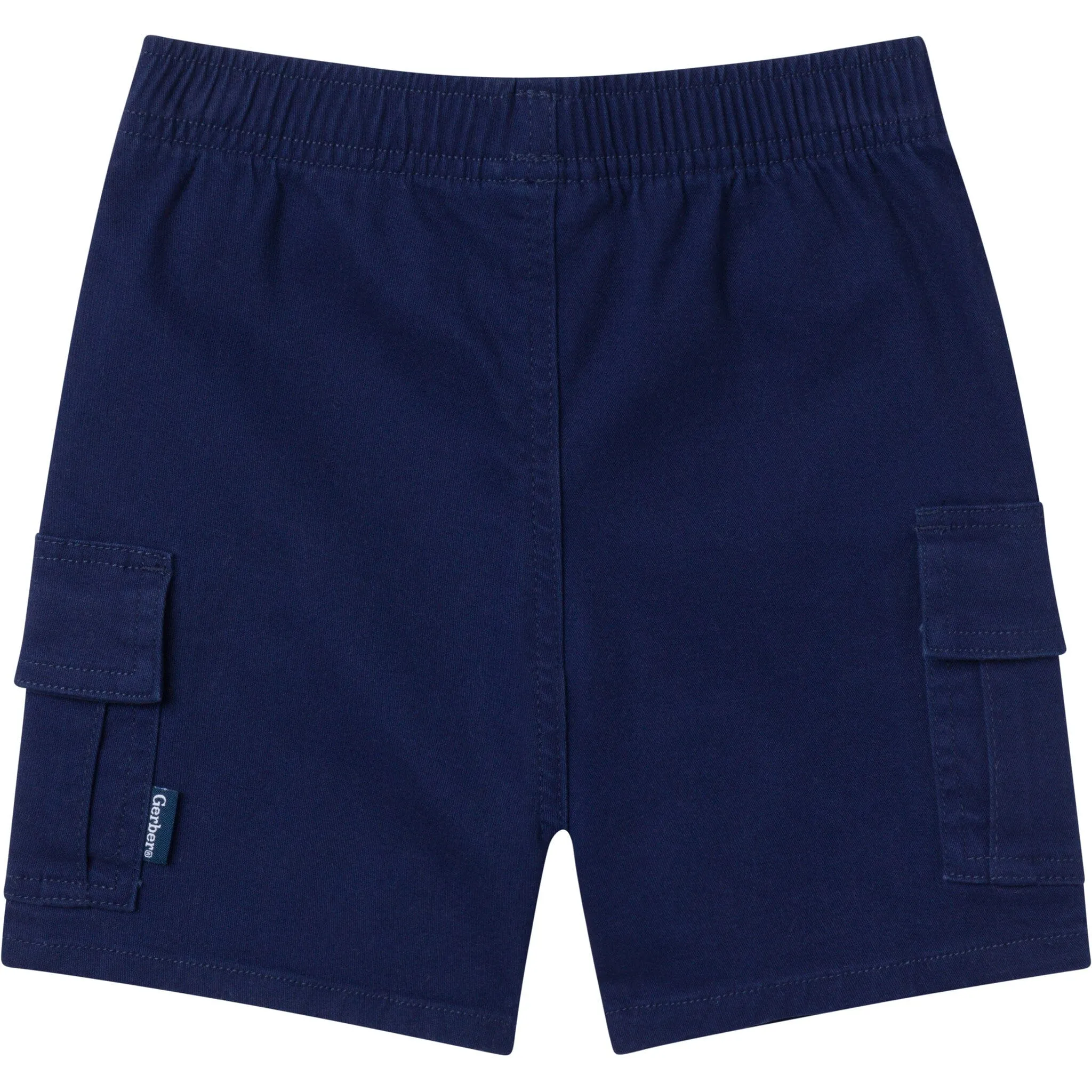 Infant & Toddler Boys Navy Twill Shorts Gerber Childrenswea