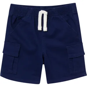 Infant & Toddler Boys Navy Twill Shorts Gerber Childrenswea