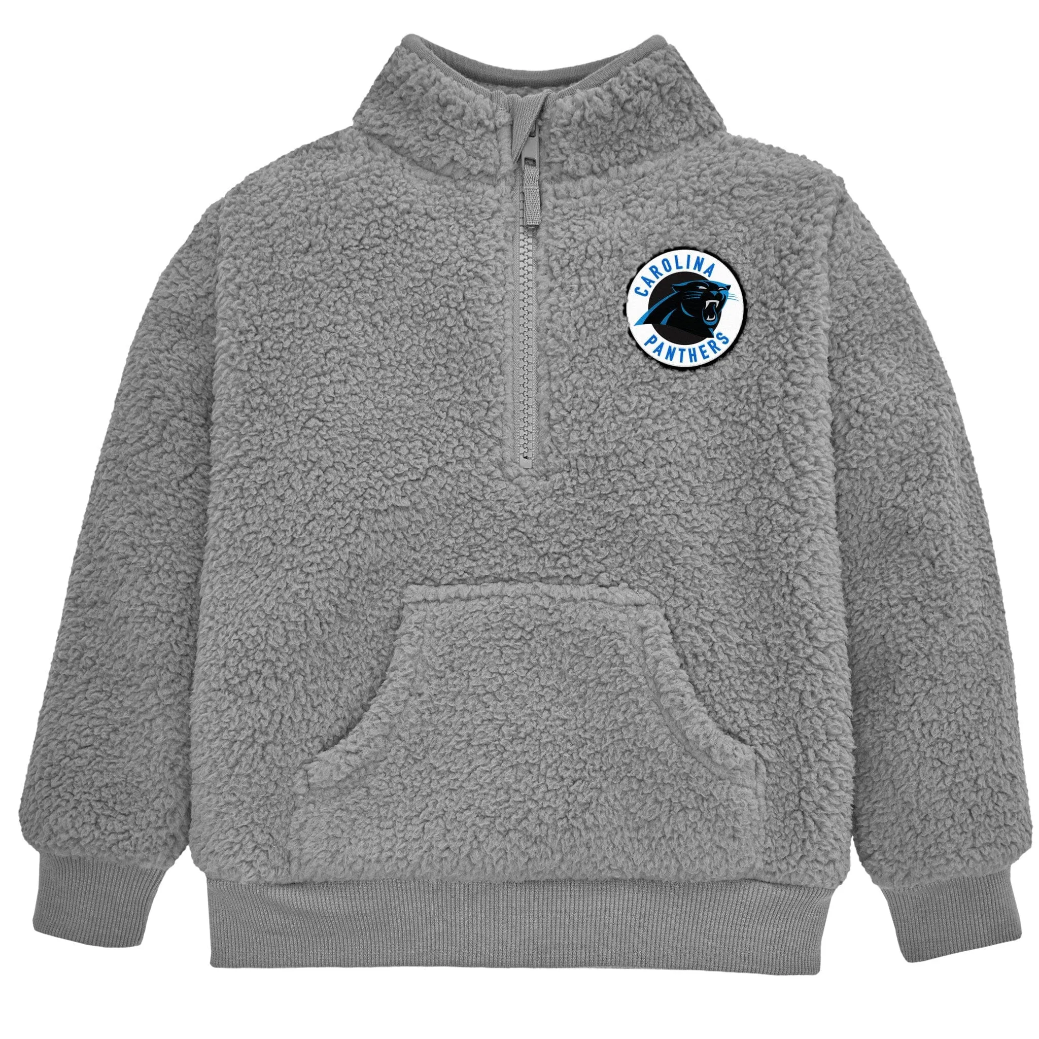 Infant & Toddler Carolina Panthers 1/4 Zip Sherpa Top Gerber Childrenswea
