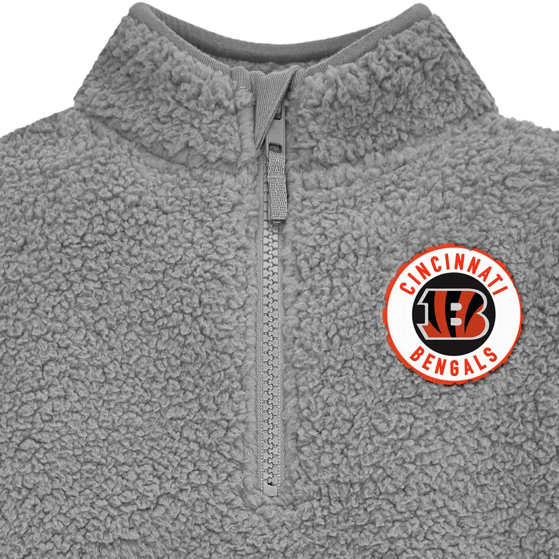 Infant & Toddler Cincinnati Bengals 1/4 Zip Sherpa Top Gerber Childrenswea