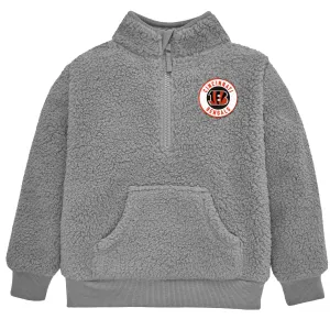 Infant & Toddler Cincinnati Bengals 1/4 Zip Sherpa Top Gerber Childrenswea