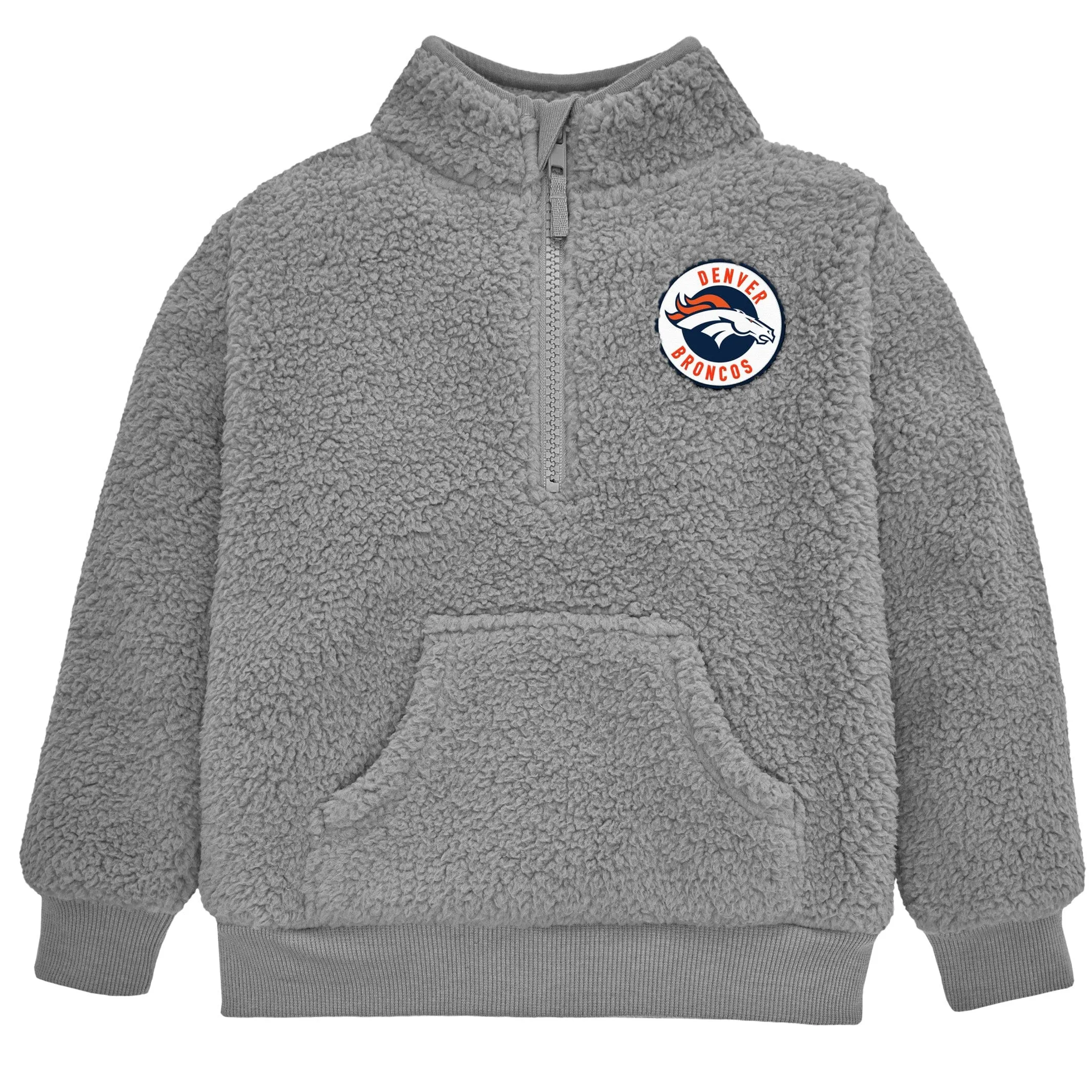 Infant & Toddler Denver Broncos 1/4 Zip Sherpa Top Gerber Childrenswea
