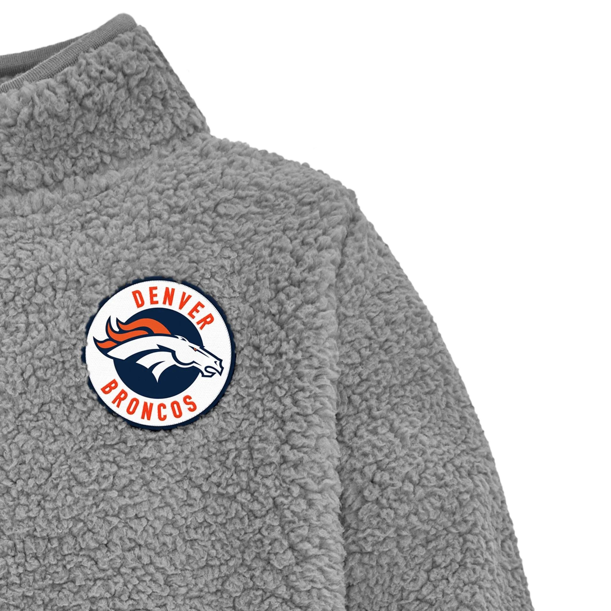 Infant & Toddler Denver Broncos 1/4 Zip Sherpa Top Gerber Childrenswea
