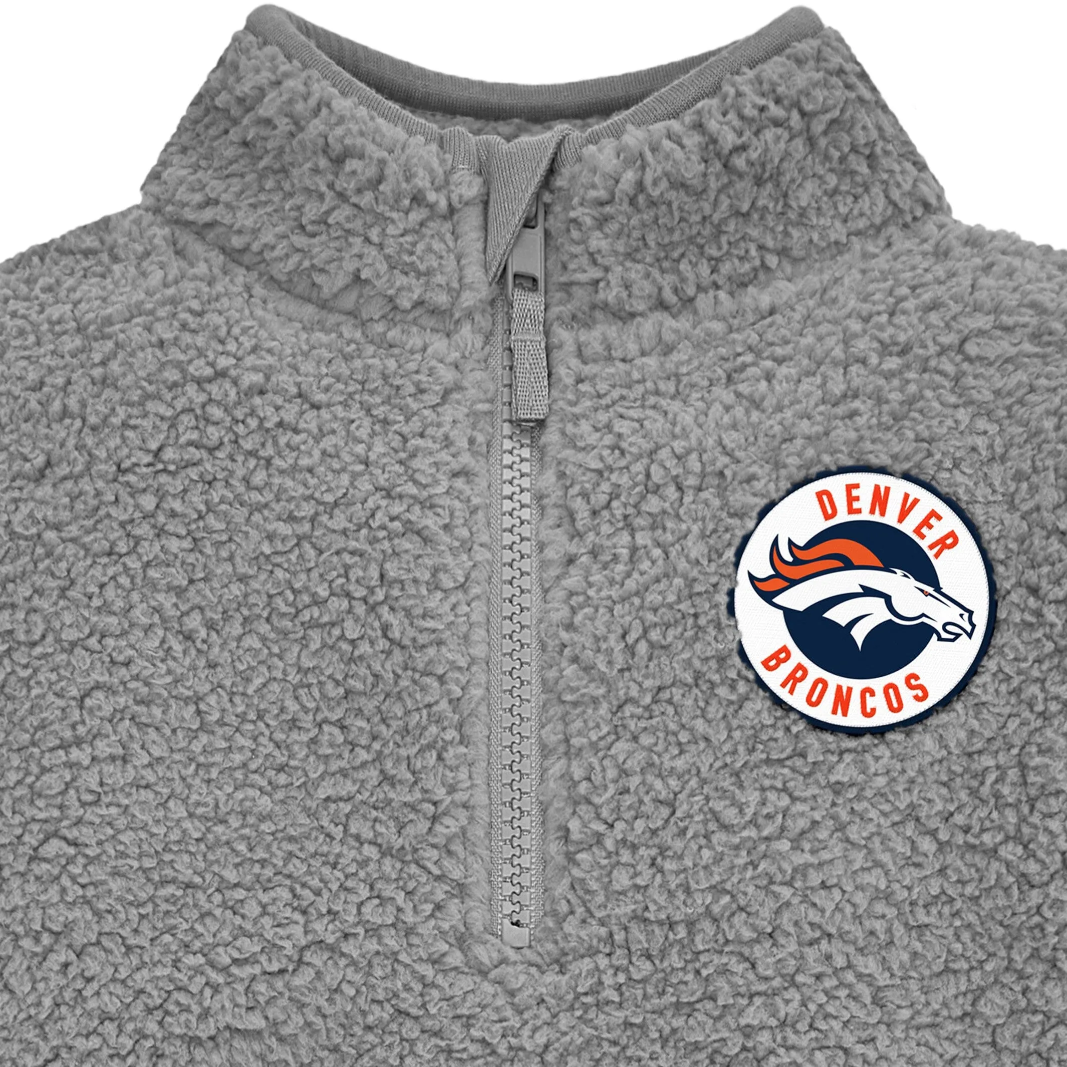 Infant & Toddler Denver Broncos 1/4 Zip Sherpa Top Gerber Childrenswea