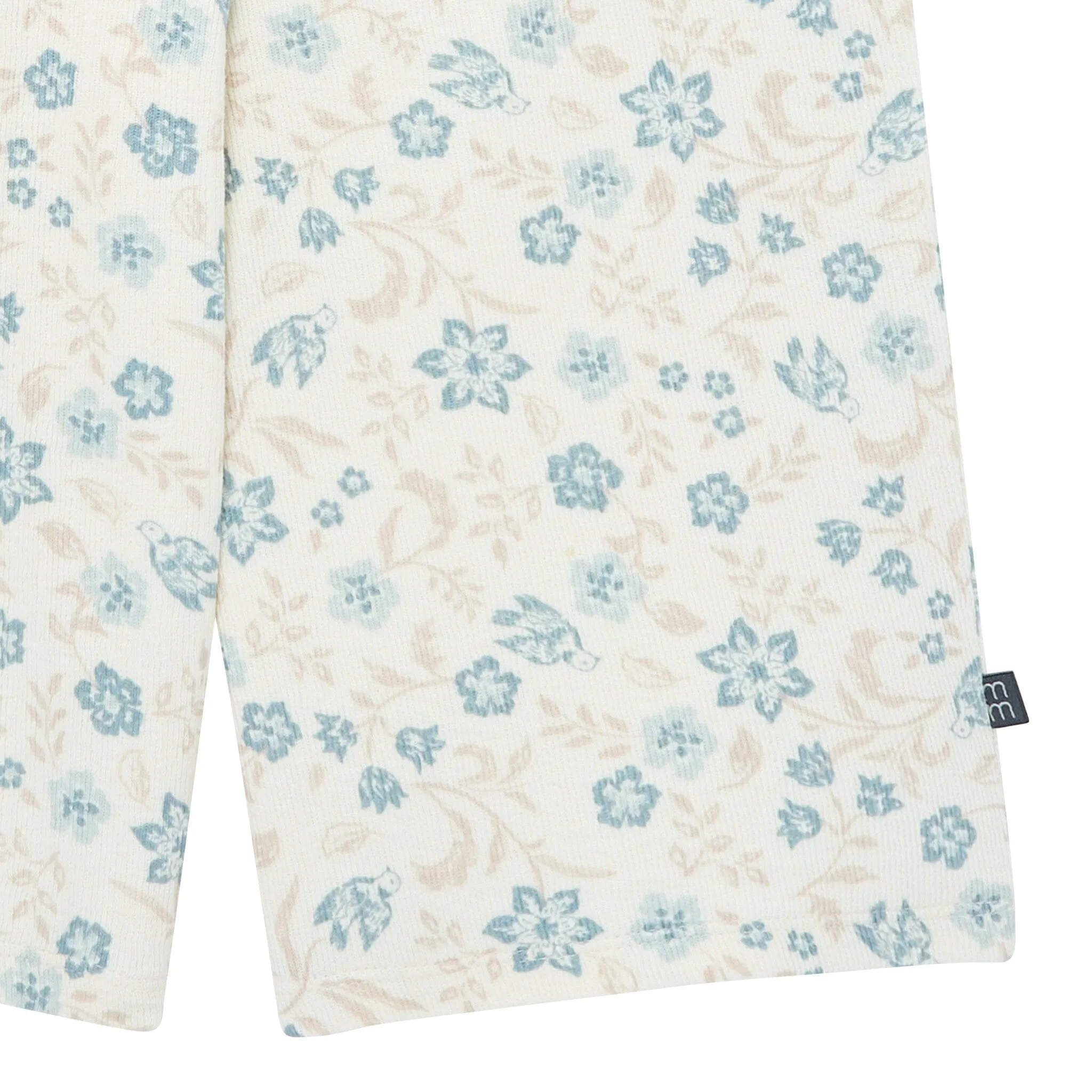 Infant & Toddler Girls Bird Floral Ruffle Wide Leg Romper Gerber Childrenswea