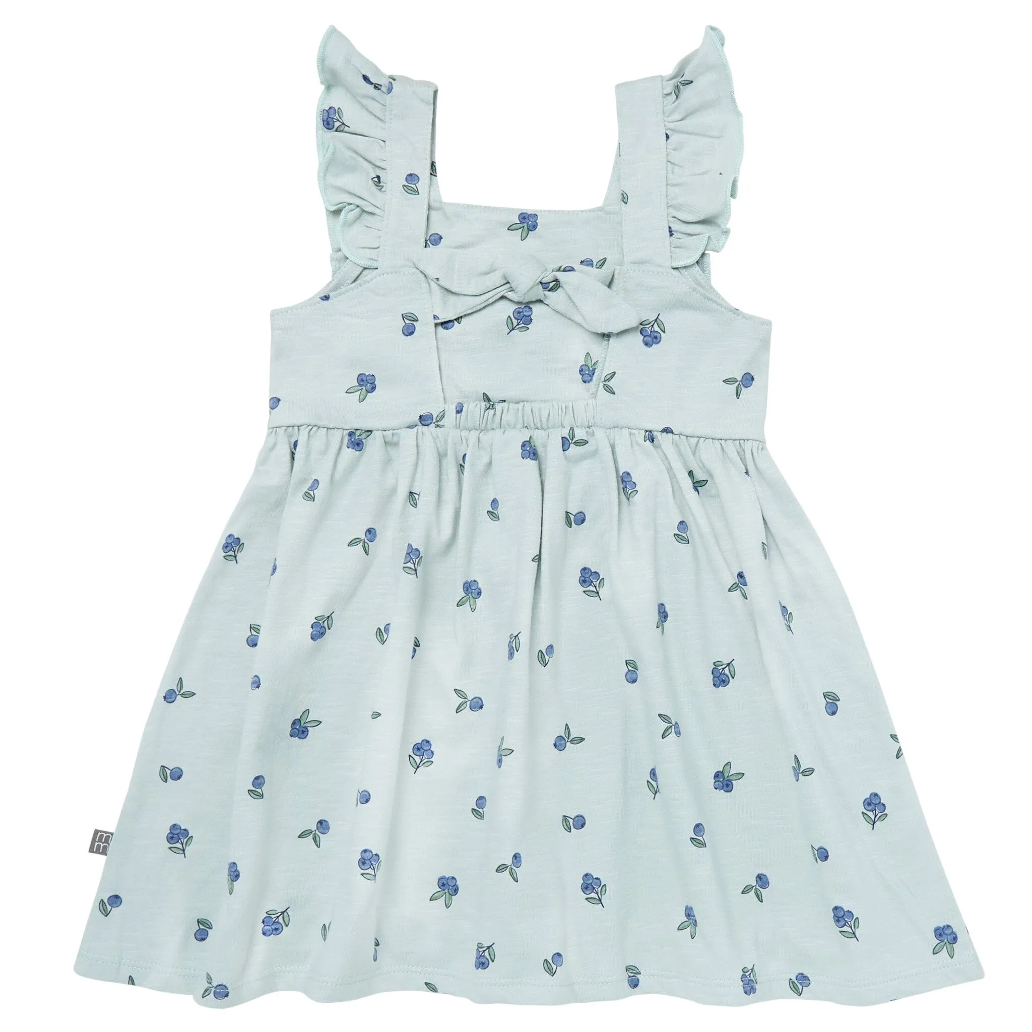 Infant & Toddler Girls Blueberries Bow Back Dress Gerber Childrenswea