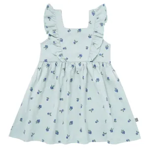 Infant & Toddler Girls Blueberries Bow Back Dress Gerber Childrenswea