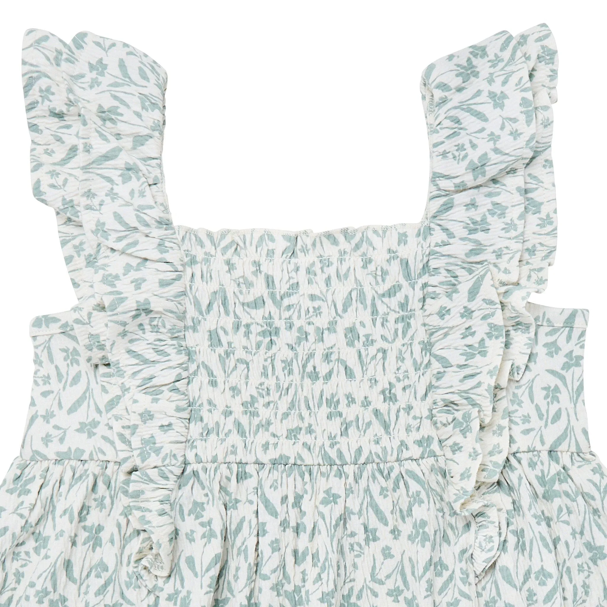 Infant & Toddler Girls Daffodil Smocked Ruffle Dress Gerber Childrenswea