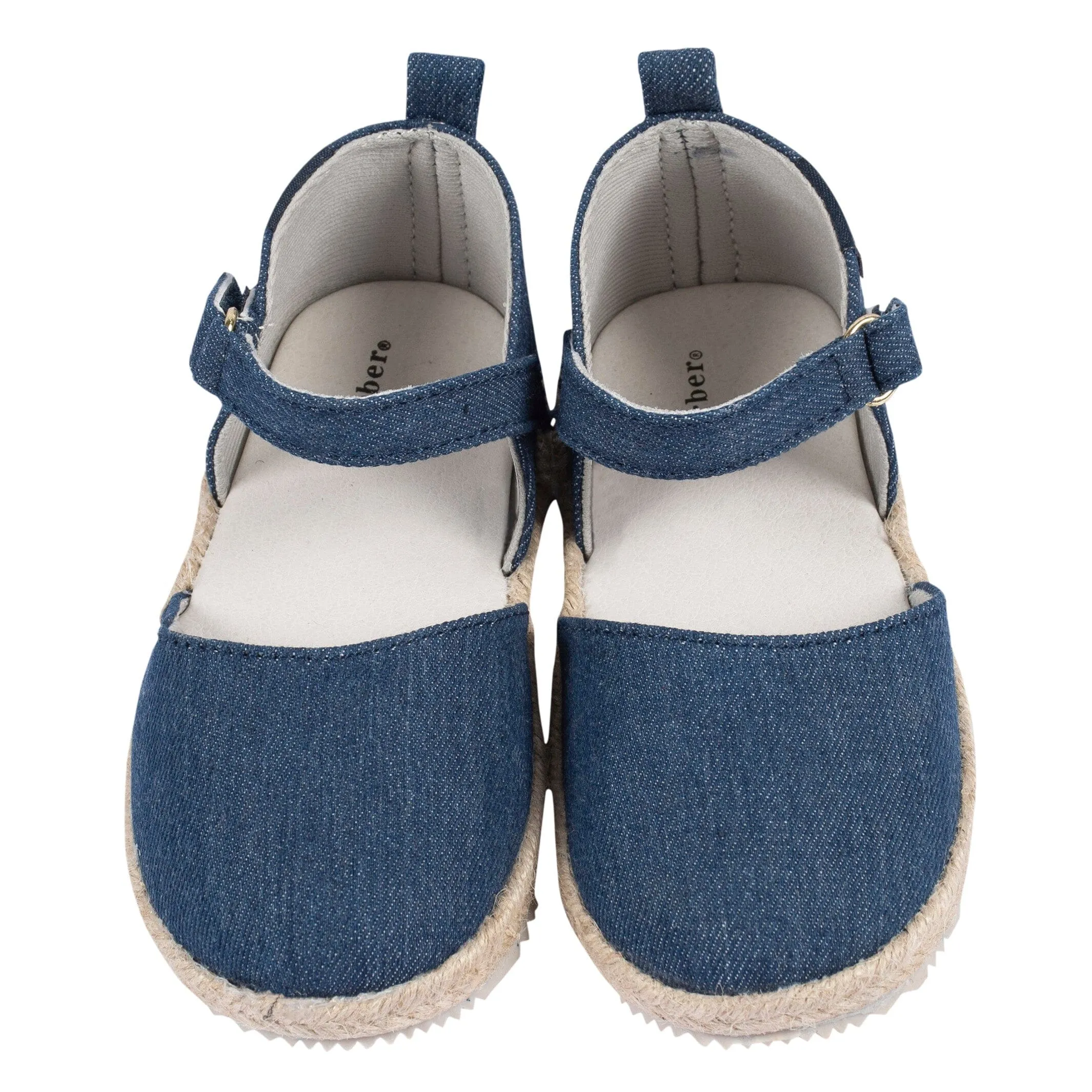Infant & Toddler Girls Denim Espadrille Sandal Gerber Childrenswea