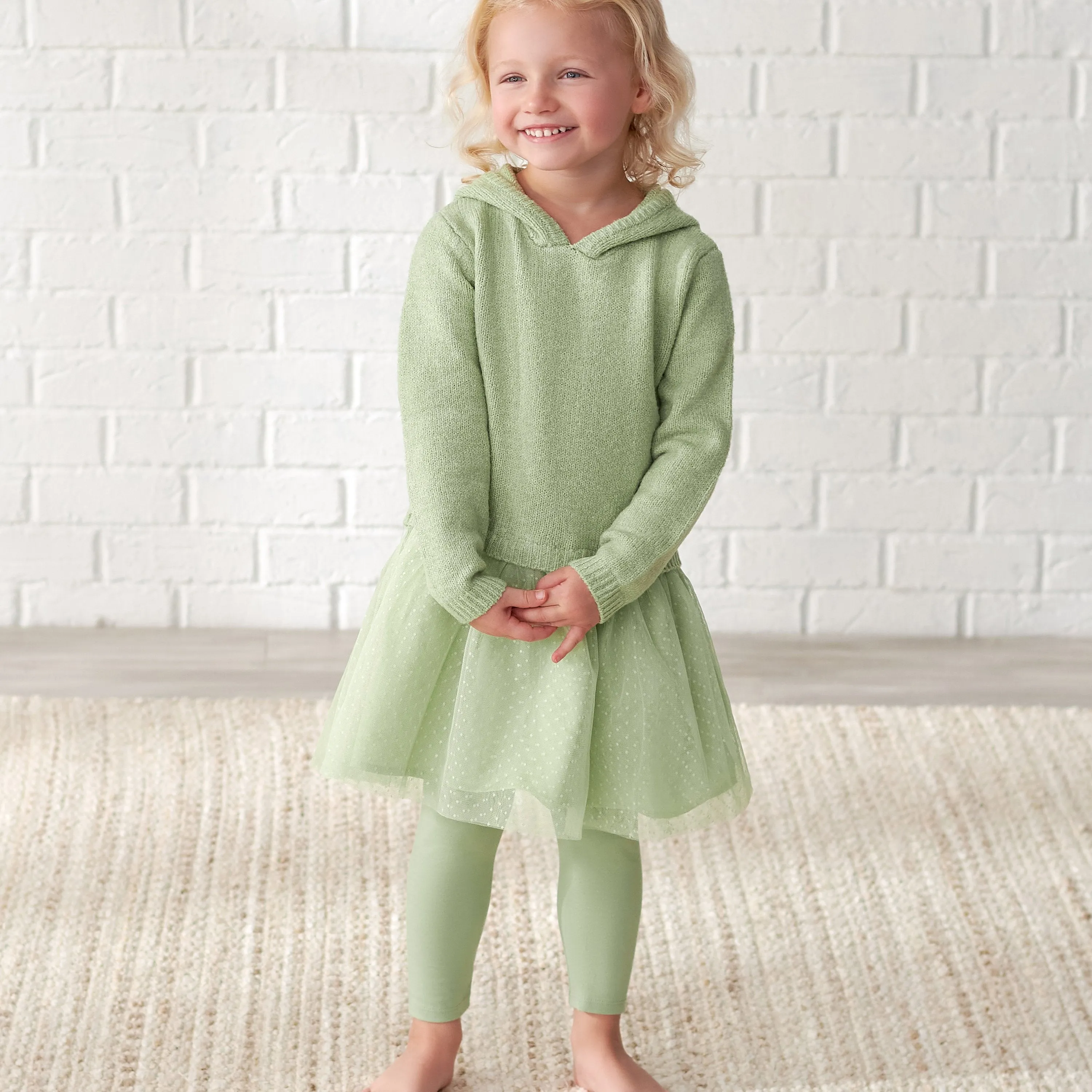 Infant & Toddler Girls Green Leggings Gerber Childrenswea