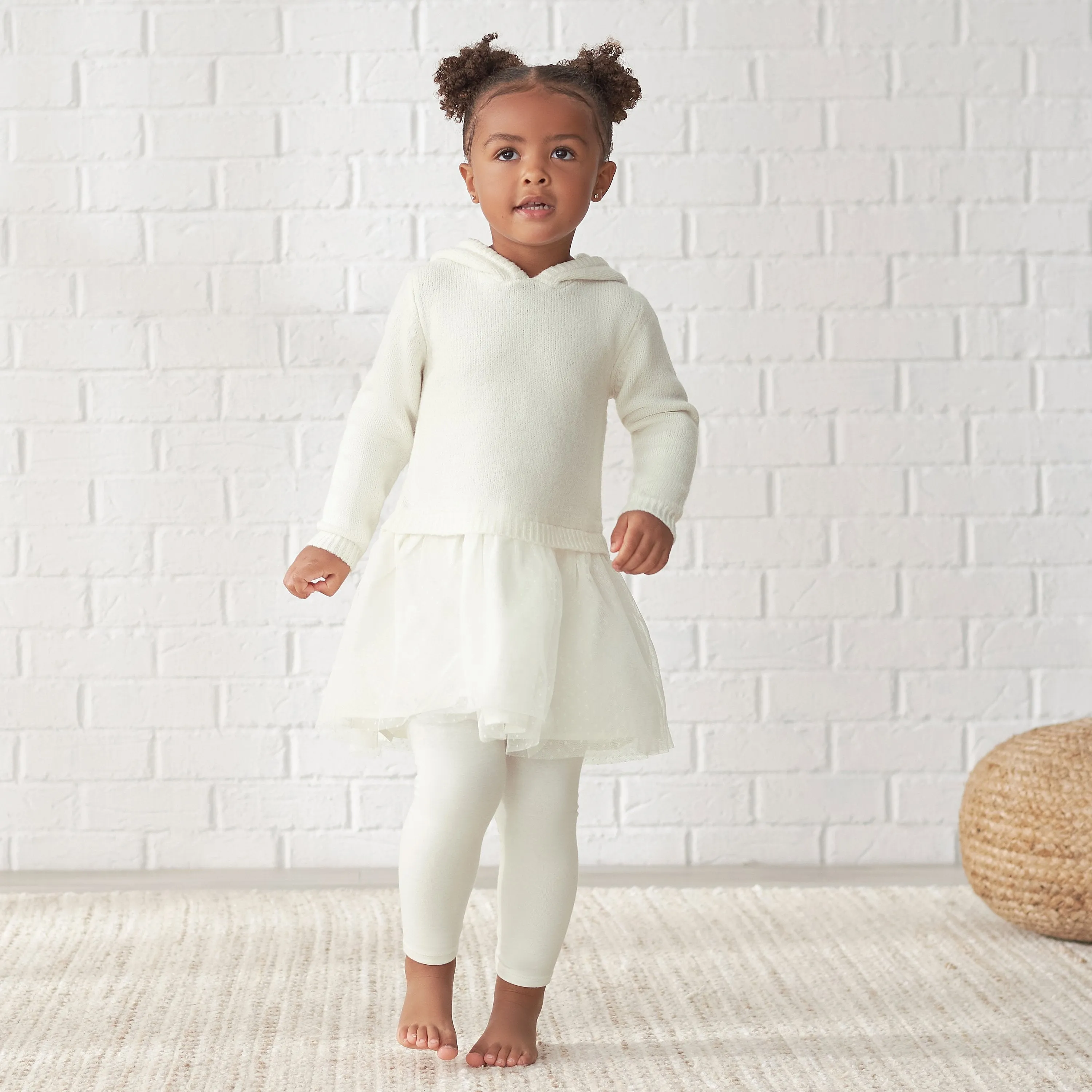 Infant & Toddler Girls White Leggings Gerber Childrenswea
