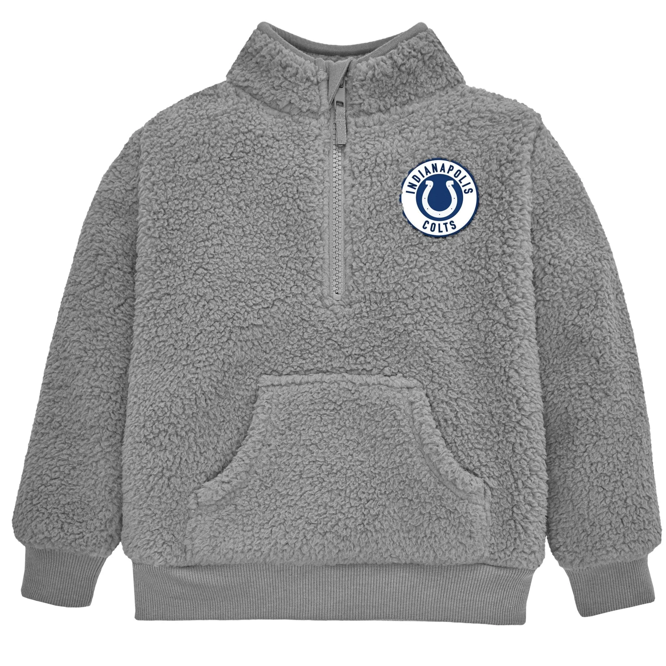 Infant & Toddler Indianapolis Colts 1/4 Zip Sherpa Top Gerber Childrenswea