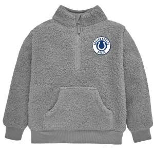 Infant & Toddler Indianapolis Colts 1/4 Zip Sherpa Top Gerber Childrenswea