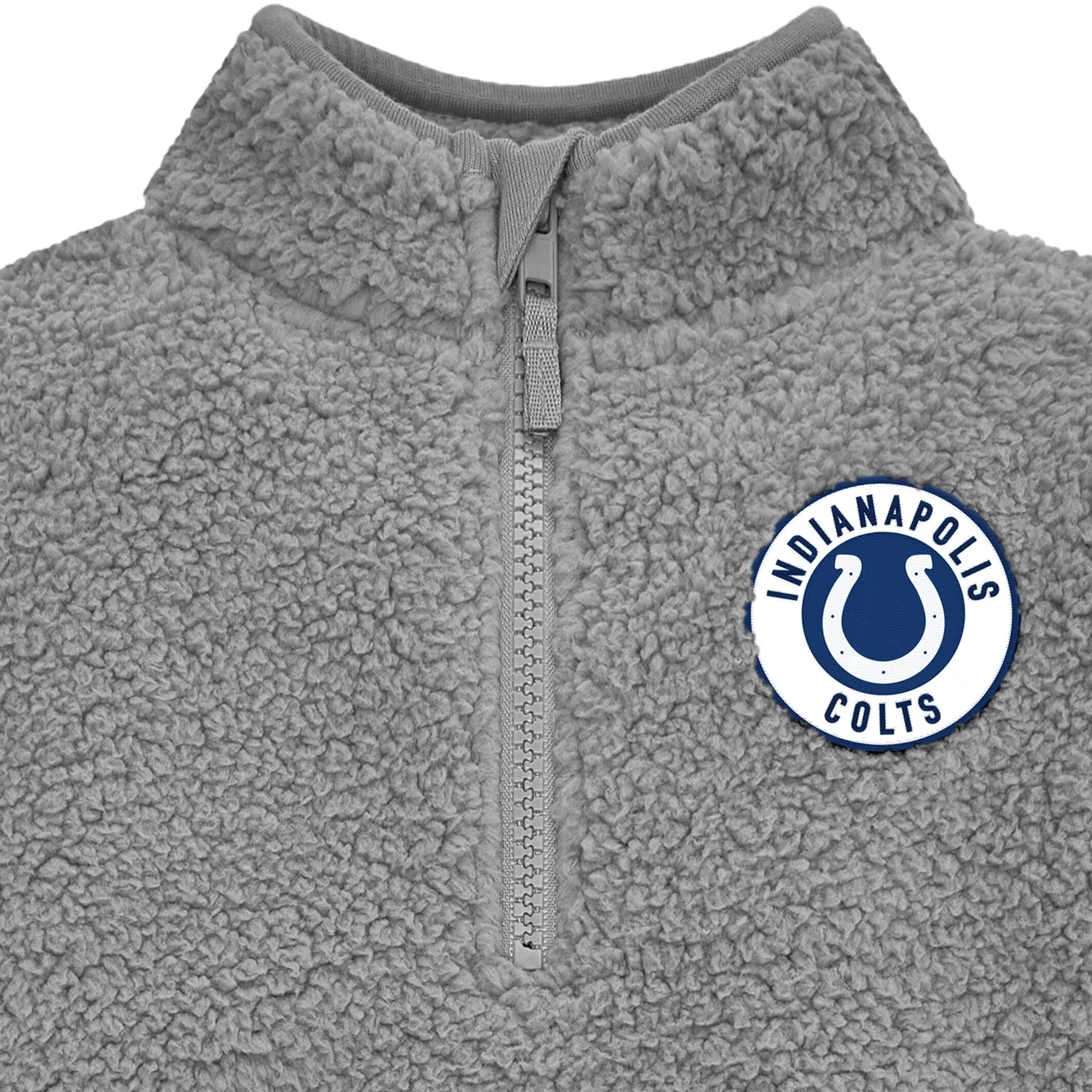 Infant & Toddler Indianapolis Colts 1/4 Zip Sherpa Top Gerber Childrenswea