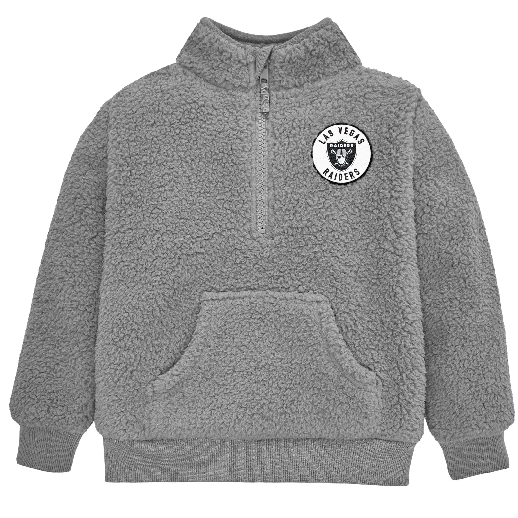 Infant & Toddler Las Vegas Raiders 1/4 Zip Sherpa Top Gerber Childrenswea
