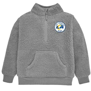 Infant & Toddler Los Angeles Rams 1/4 Zip Sherpa Top Gerber Childrenswea