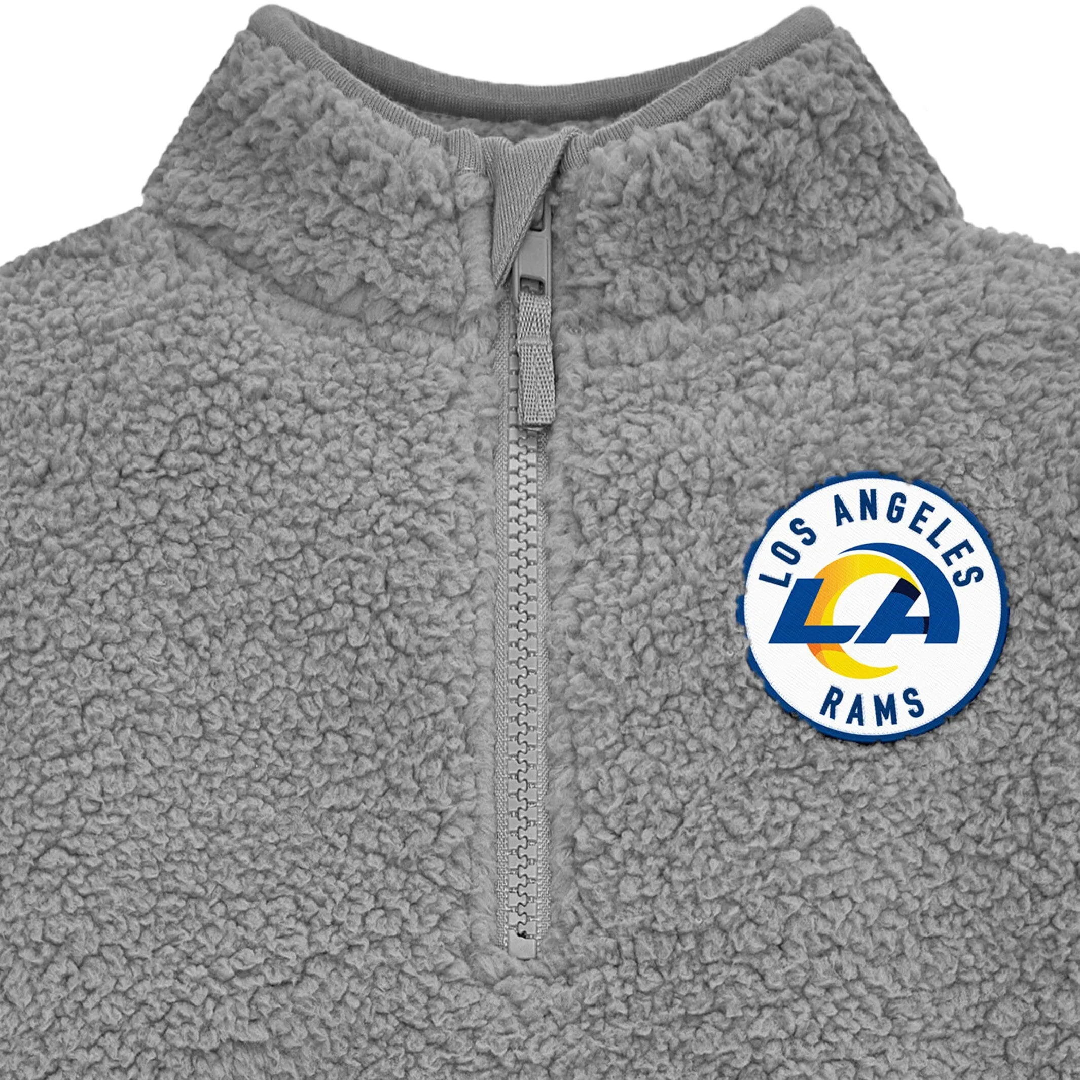 Infant & Toddler Los Angeles Rams 1/4 Zip Sherpa Top Gerber Childrenswea
