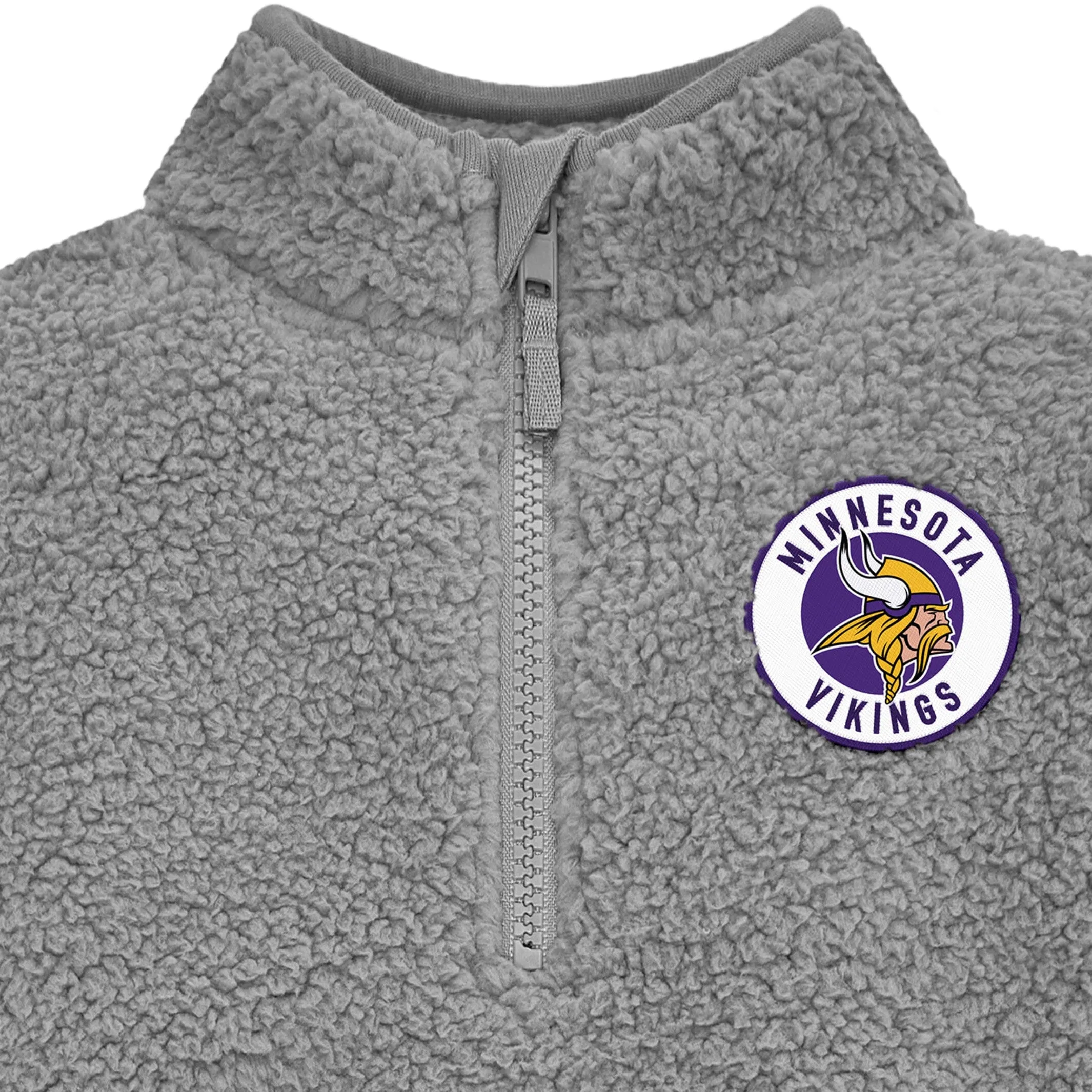 Infant & Toddler Minnesota Vikings 1/4 Zip Sherpa Top Gerber Childrenswea