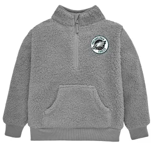 Infant & Toddler Philadelphia Eagles 1/4 Zip Sherpa Top Gerber Childrenswea