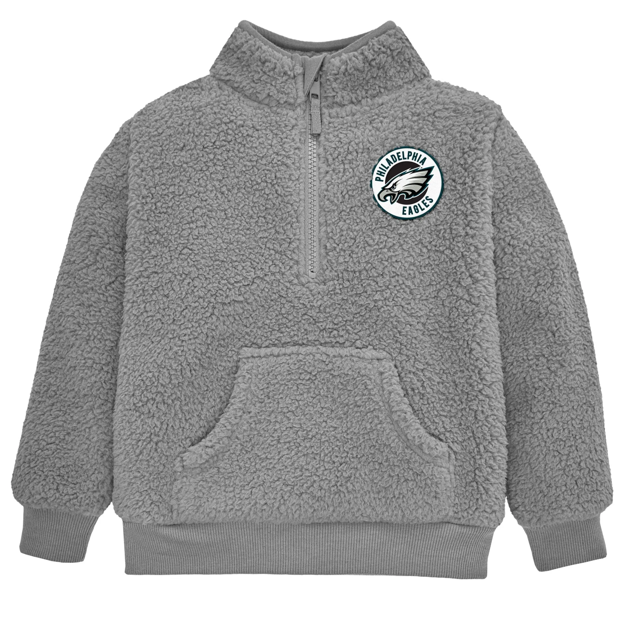 Infant & Toddler Philadelphia Eagles 1/4 Zip Sherpa Top Gerber Childrenswea