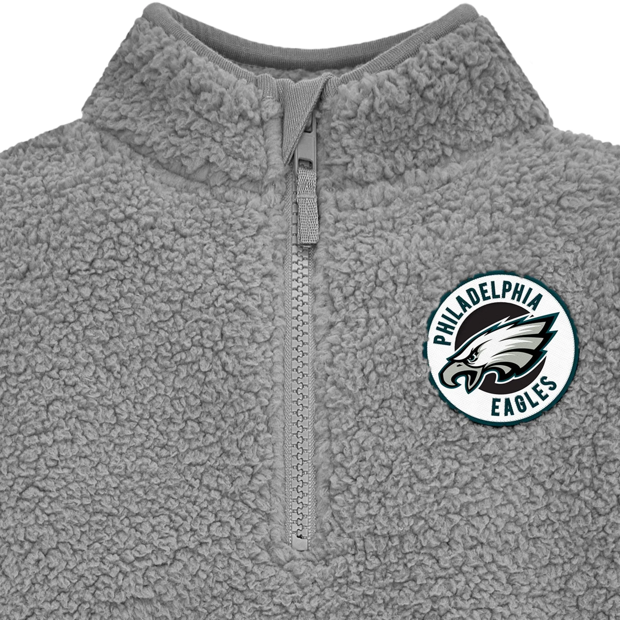 Infant & Toddler Philadelphia Eagles 1/4 Zip Sherpa Top Gerber Childrenswea