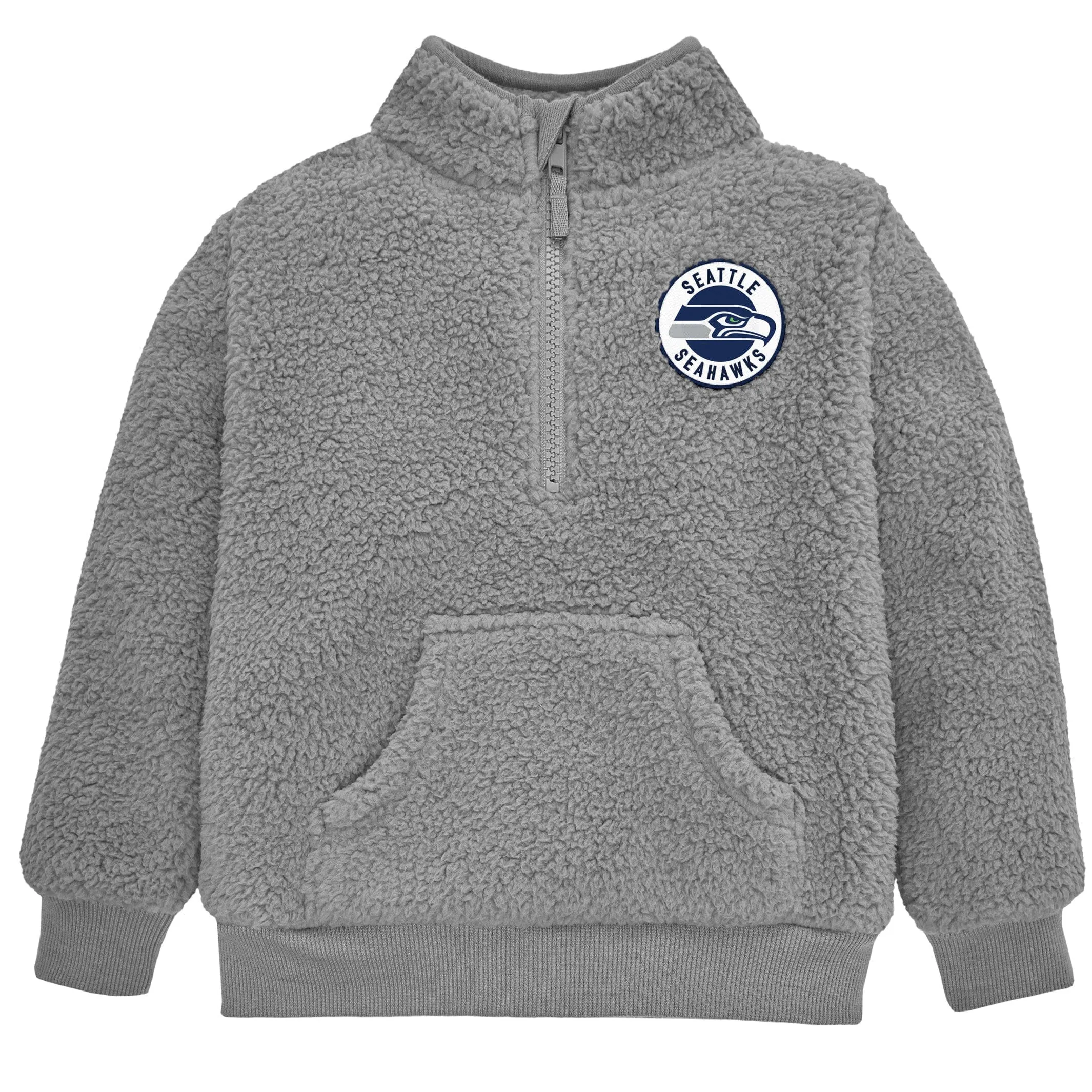 Infant & Toddler Seattle Seahawks 1/4 Zip Sherpa Top Gerber Childrenswea