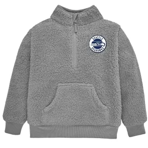 Infant & Toddler Seattle Seahawks 1/4 Zip Sherpa Top Gerber Childrenswea