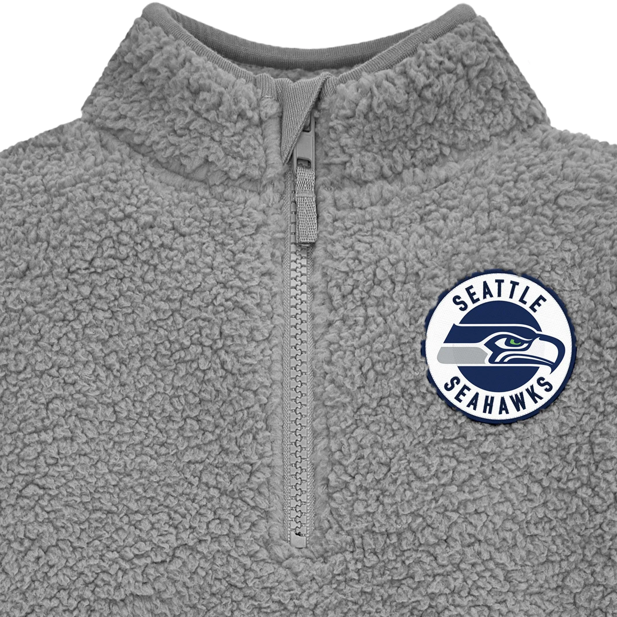 Infant & Toddler Seattle Seahawks 1/4 Zip Sherpa Top Gerber Childrenswea