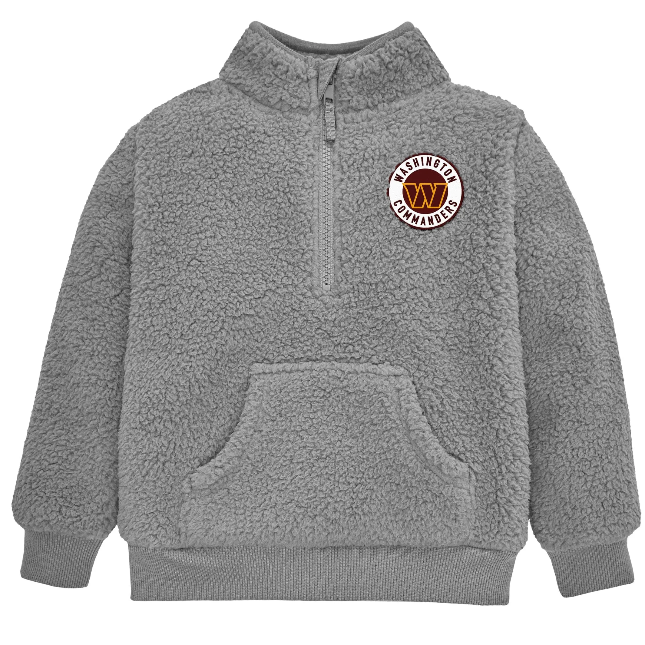 Infant & Toddler Washington Commanders 1/4 Zip Sherpa Top Gerber Childrenswea