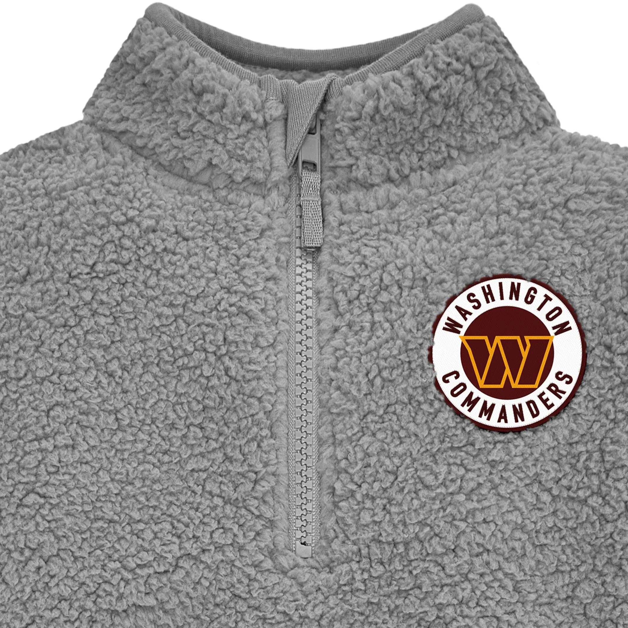 Infant & Toddler Washington Commanders 1/4 Zip Sherpa Top Gerber Childrenswea