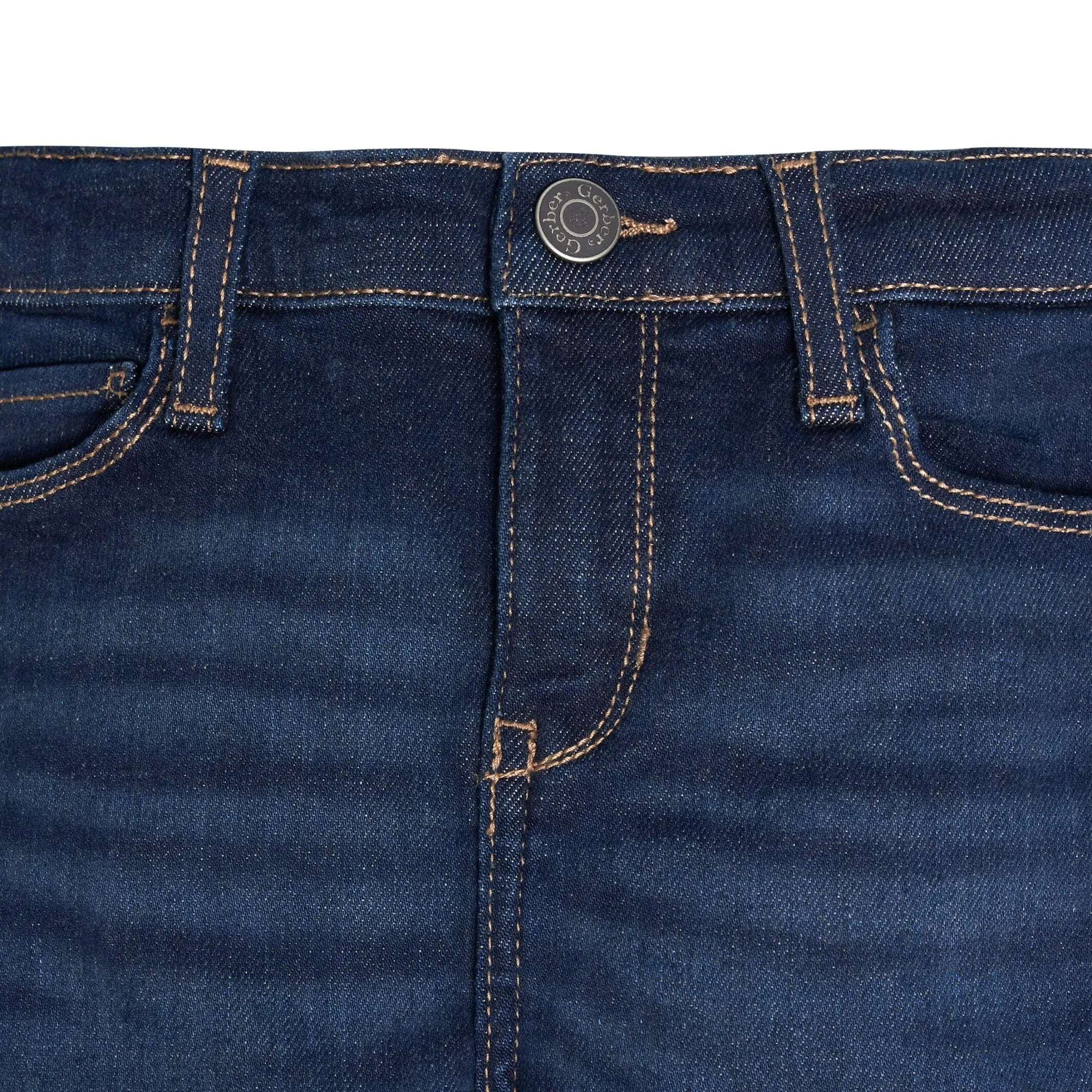 Infant and Toddler Neutral Dark Skinny Jeans Gerber Childrenswea