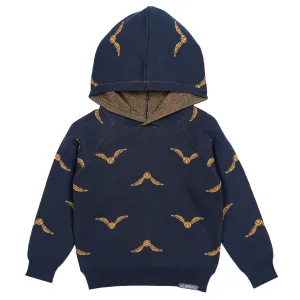 Infant and Toddler Neutral Navy Snitch Hoodie Gerber Childrenswea