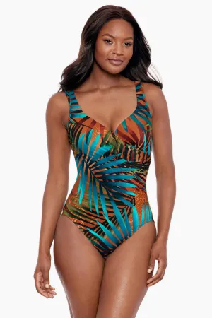 It's A Wrap One Piece in Tamara Tigre