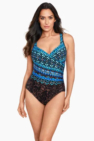 It's A Wrap One Piece in Untamed