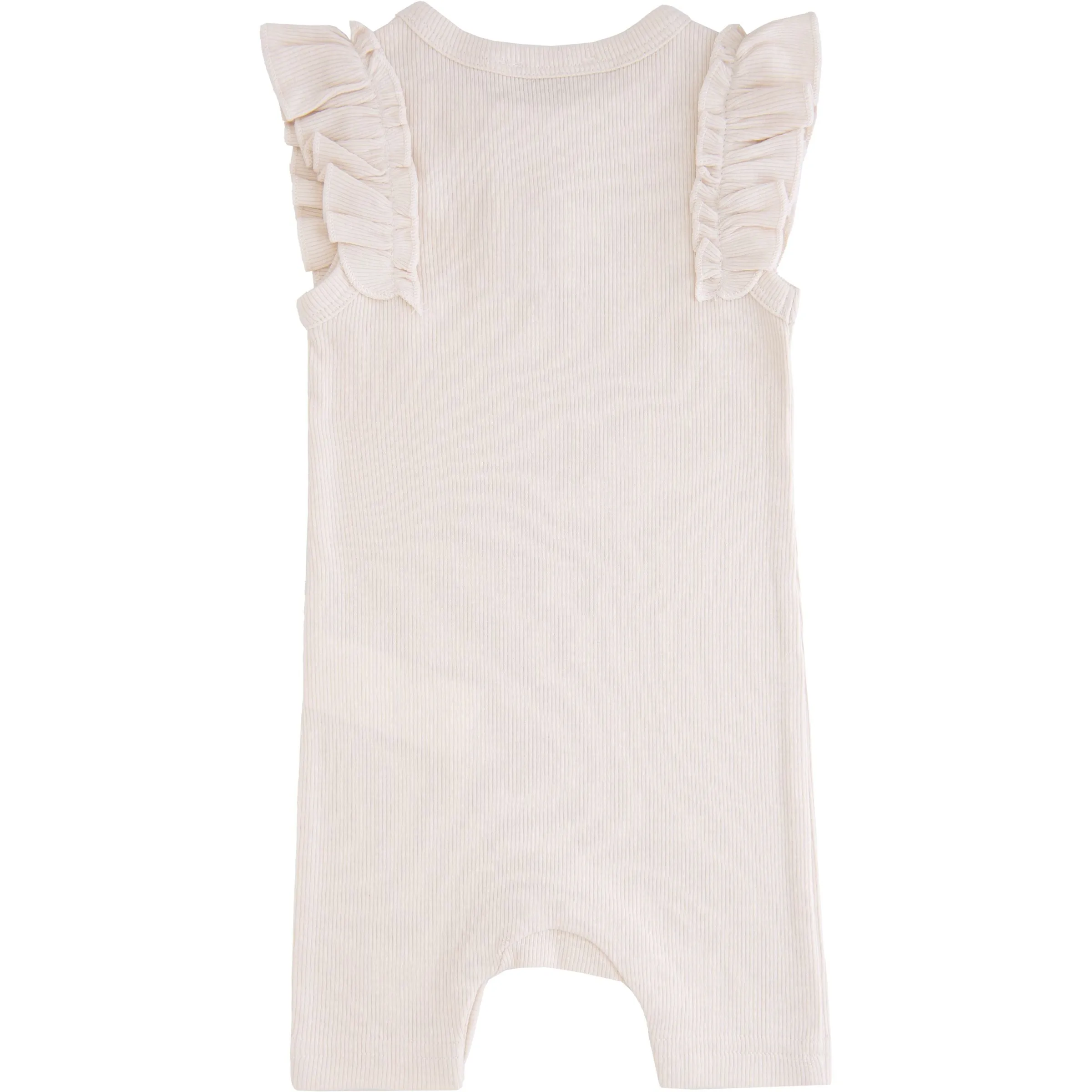 Ivory Ruffle Modal Shortie